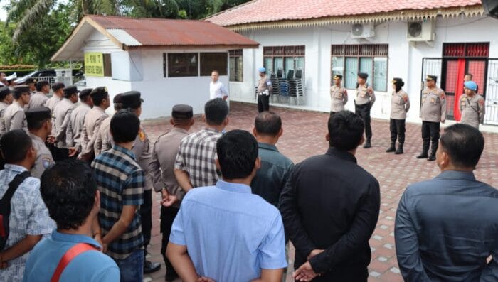 Polresta Deliserdang Laksanakan Pengamanan Pendaftaran Paslon Bupati-Wakil Bupati