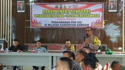 Polres Samosir Siap Amankan PON XXI Aceh-Sumut 2024