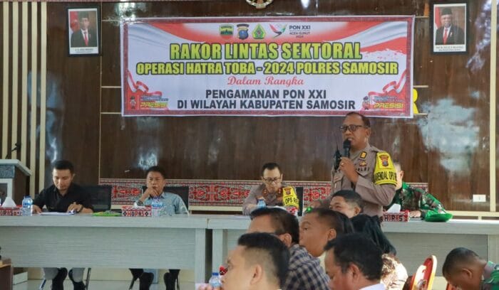 Polres Samosir Siap Amankan PON XXI Aceh-Sumut 2024