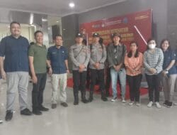 Polres Samosir Amankan Bakal Calon Bupati dan Wakil Bupati Jalani Tes Kesehatan di Medan