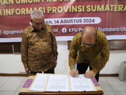 KPU Sumut MoU Keterbukaan Informasi Publik dengan KIP