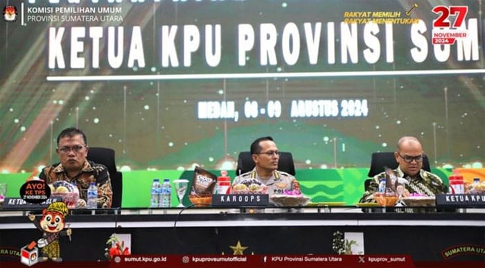 Ketua KPU Sumut Narasumber Pelatihan Pra Operasi Kepolisian Kewilayahan