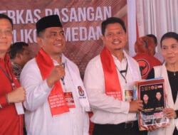 KPU Medan Terima Pendaftaran Paslon Ridha Dharmajaya dan Abdul Rani