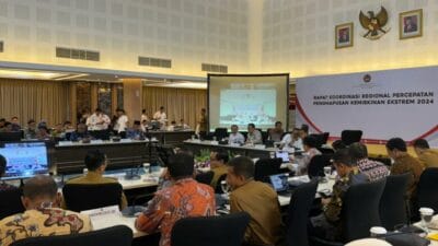 Pj Bupati Dairi Hadiri Rakor Percepatan Penghapusan Kemiskinan Ekstrem 2024