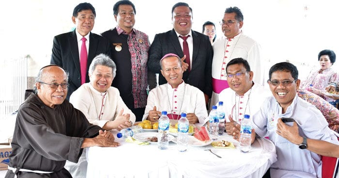 Syukuran Patung Yesus di Sibea-bea, Bupati Samosir: Penataan dan Jalin Sinergitas Terus Berlanjut