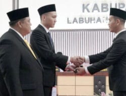 Ari Winata dari Partai Perindo Jabat Ketua Sementara DPRD Labusel