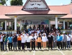Pj Bupati Dairi Ikuti Senam Sehat Bersama Jajaran