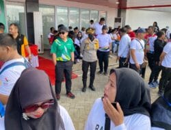 Kapolresta Deliserdang Ikuti Giat Gebyar Road To PON XXI Aceh-Sumut 2024