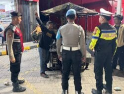 Polres Samosir Patroli Malam Minggu Sebagai Lanjutan Ciptakan Keamanan Masyarakat