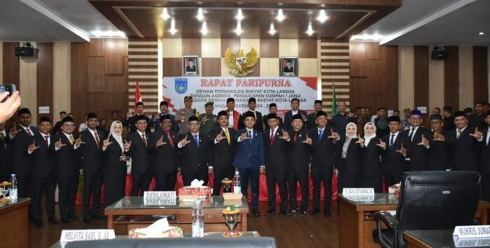 25 Anggota DPRK Langsa Resmi Dilantik