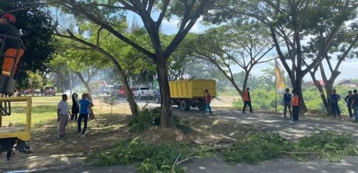 Pemkab Aceh Timur Laksanakan Gotong Royong Sambut PON XXI