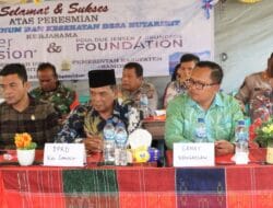 Bupati Samosir Resmikan Program Air Bersih di Desa Hutarihit