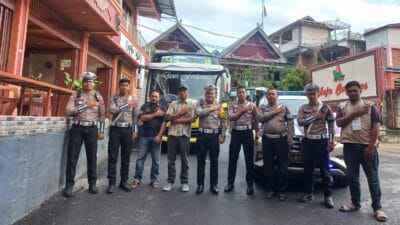 Pengamanan Ketat Grand Opening Ceremony PON XXI Aceh-Sumut 2024 di Wilayah Polres Samosir