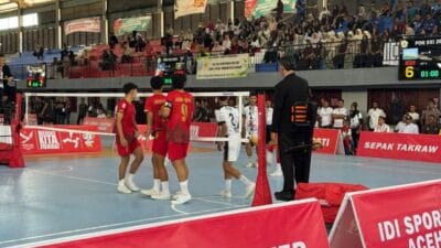 Atlet Takraw Kembali Buru Emas Nomor Quadrant Event
