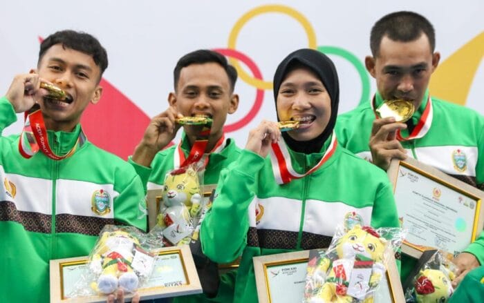 Sumut Ukir Sejarah Rebut Emas Perdana Squash PON XXI