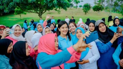 Kesedihan Kahiyang Ayu di Malam Keakraban Jambore TP PKK