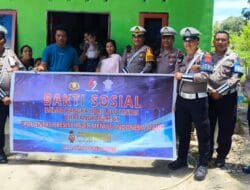 Satlantas Polres Samosir Laksanakan Anjangsana Jelang HUT ke-69 Lalu Lintas