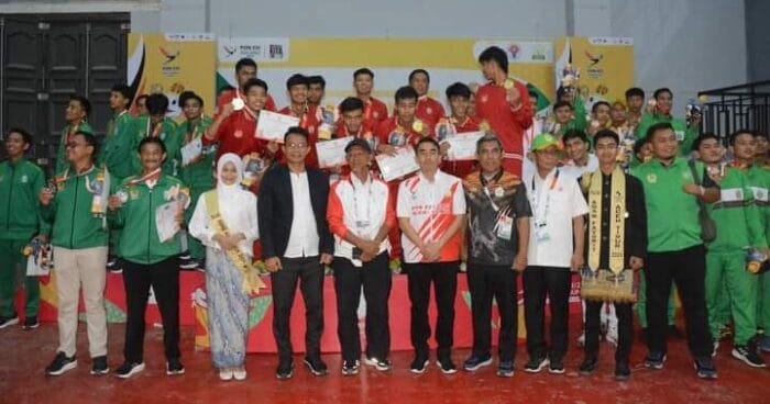 Sulsel Sandingkan Emas di Nomor Double Event Sepak Takraw Putra