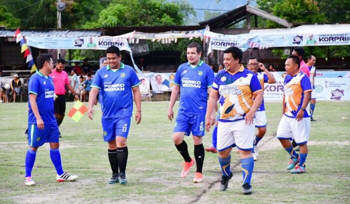 Wali Kota Medan Buka Turnamen Sepakbola KORPRI 2024