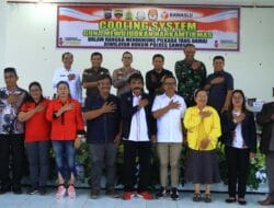 Kapolres Samosir Pimpin Cooling System Ciptakan Pilkada Damai 2024