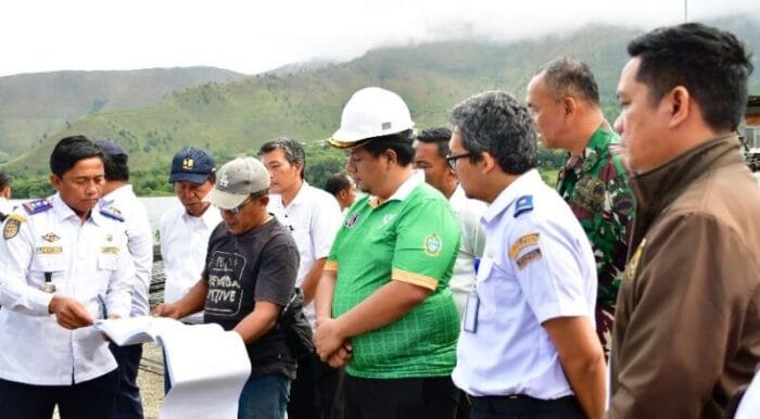 Bupati Samosir Bersama Kemenhub Lakukan Monitoring
