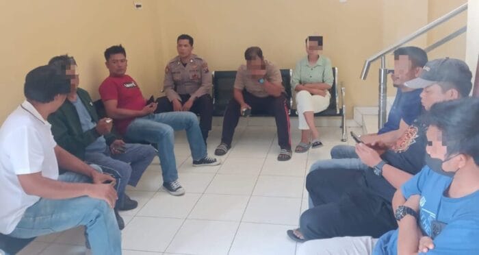 SPKT Polres Samosir Mediasi Dugaan Pelecehan Verbal di Angkutan Umum