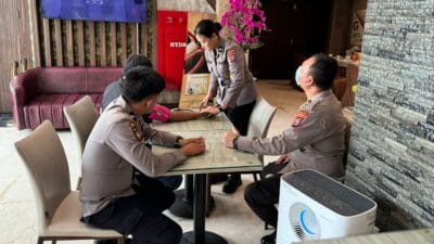 Biddokkes Polda Sumut Lakukan Pemeriksaan Kesehatan Personel Pengamanan