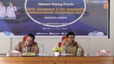 Pemkab Samosir Laksanakan Rakor II Tim Koordinasi Penanggulangan Kemiskinan