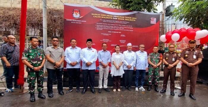 KPU Medan Ajak 3 Paslon Wali Kota dan Wakil Wali Kota Ciptakan Pilkada Damai
