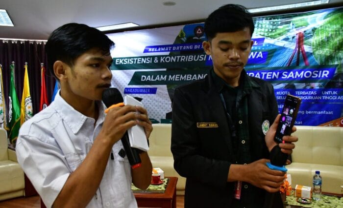 Bupati Ajak Mahasiswa Asal Samosir Berkontribusi Dalam Pembangunan