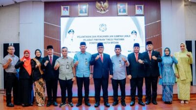 4 Pejabat Tinggi Pratama Pemko Medan Dilantik