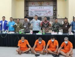 Polres Langsa Musnahkan Sabu