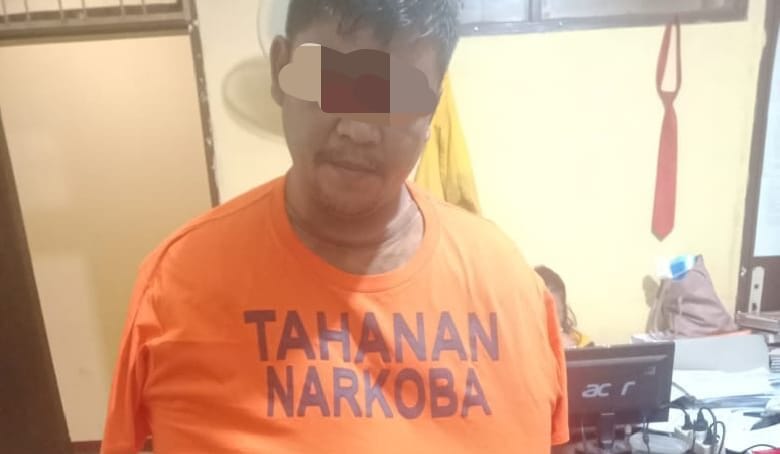 Sat Narkoba Polres Samosir Amankan Terduga Pemilik Narkotika Jenis Sabu