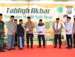 Kapolda Sumut Hadiri Tablig Akbar Peringatan Maulid Nabi di Labuhanbatu