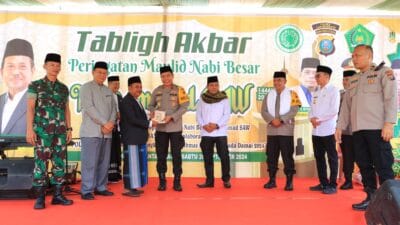 Kapolda Sumut Hadiri Tablig Akbar Peringatan Maulid Nabi di Labuhanbatu