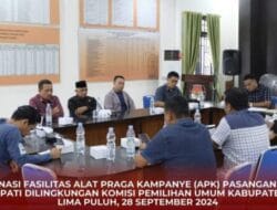 KPU Batu Bara Adakan Rakor Pembahasan Fasilitas APK