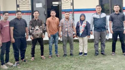 KPU Labusel Laksanakan Monitoring Pendaftaran KPPS di Kecamatan Sungai Kanan