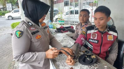 Subsatgas Dokkes OMP Toba Lakukan Pemeriksaan Kesehatan Personel