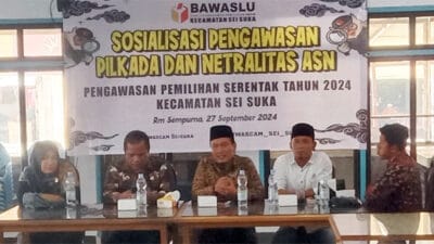 Sosialisasi Pengawasan Pilkada dan Netralitas ASN Pada Pemilihan Serentak Tahun 2024 di Kecamatan Sei Suka