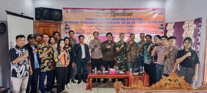 Polres Samosir Perkuat Pengawasan Pilkada Serentak 2024 Bersama Panwas