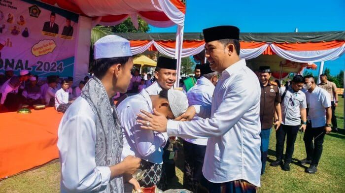 Pj Bupati Batu Bara Heri Wahyudi Pimpin Upacara Hari Santri Nasional