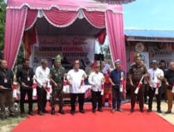 Bawaslu Sumut Launching Kampung Pengawasan Partisipatif di Desa Mampang