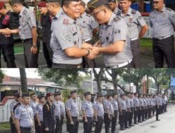 Rutan Kelas I Medan Kanwil Kemenkumham Sumut Gelar Apel Pagi Rutin