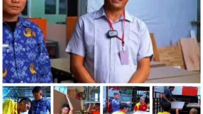9 Meja Belajar Buatan Warga Binaan Rutan Kelas I Medan Kembali Terjual