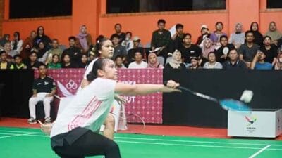 Ganda Putri Bulu Tangkis Sumut Gagal Raih Medali Usai Kalah dari Aceh