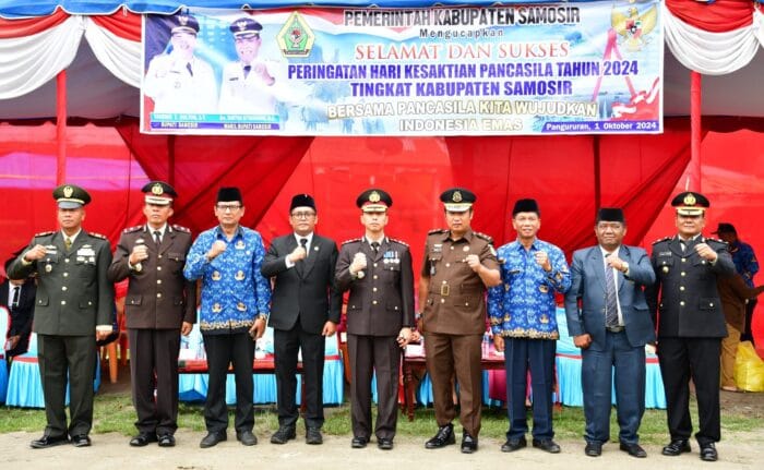 Pemkab Samosir Peringati Hari Kesaktian Pancasila