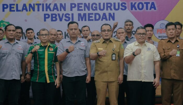 Plt Wali Kota Medan Berharap Kepengurusan Dapat Geliatkan Olahraga Voli