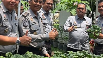 Kadivpas Kanwil Kemenkumham Sumut Kontrol Dapur Sehat Rutan Kelas I Medan