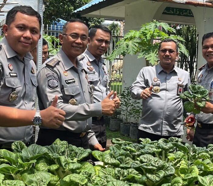 Kadivpas Kanwil Kemenkumham Sumut Kontrol Dapur Sehat Rutan Kelas I Medan