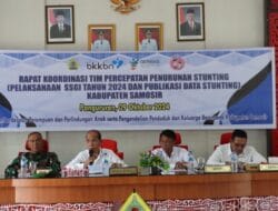 Plt Bupati Samosir Pimpin Rakor TPPS